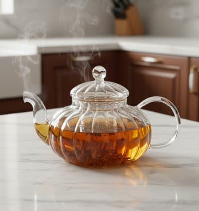 Infuseur en verre changeant