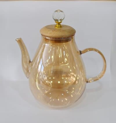 Théiere en verre doré 1000ml
