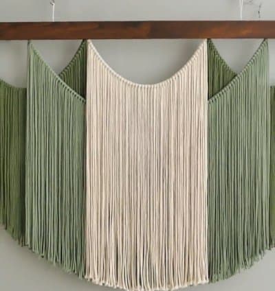 Décoration murale en fil