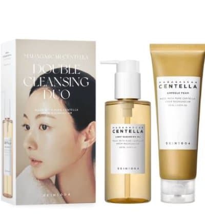 Centella SKIN 1004 – Madagascar Centella Double Cleansing Duo Set – Coffret