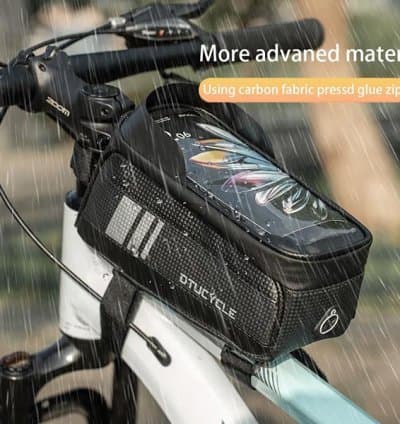 Sac de Vélo Étanche avec Support Téléphone – DTUCYCLE
