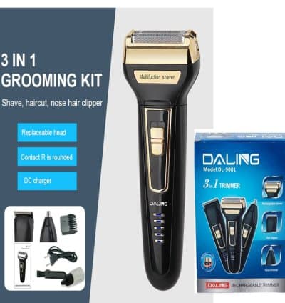 Tondeuse 3 En 1 Rechargeable DALING DL-9001