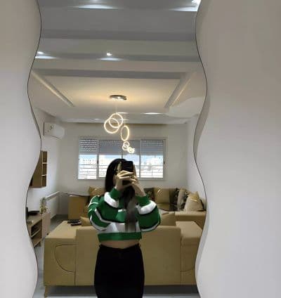 Miroir Spiral Sans Cadre 100/60cm