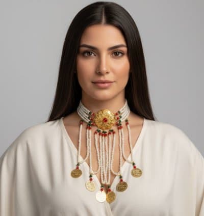 Collier Tlila longue