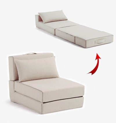 Fauteuil Lit Pliable Avec Coussin