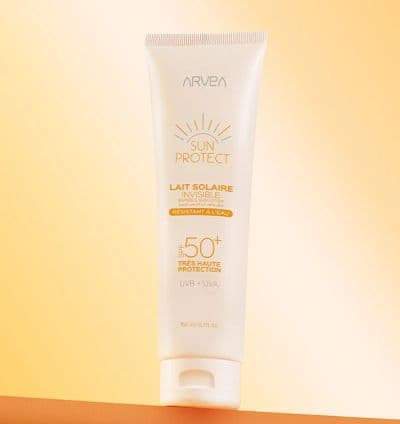 ARVEA Lait Solaire Invisible SPF 50 + SUN PROTECT