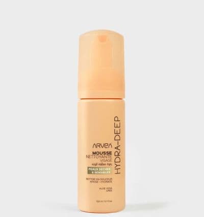 ARVEA MOUSSE NETTOYANTE VISAGE HYDRA-DEEP PEAUX SÈCHES & SENSIBLES