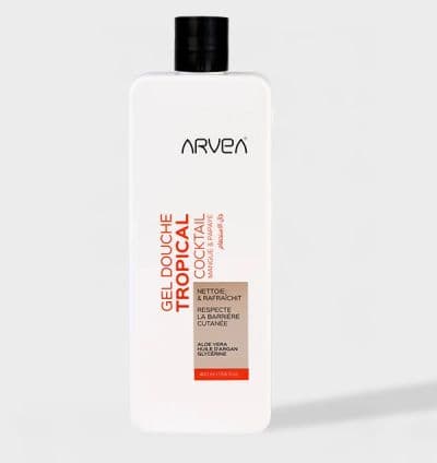 ARVEA GEL DOUCHE TROPICAL COCKTAIL MANGUE & PAPAYE 400 ML