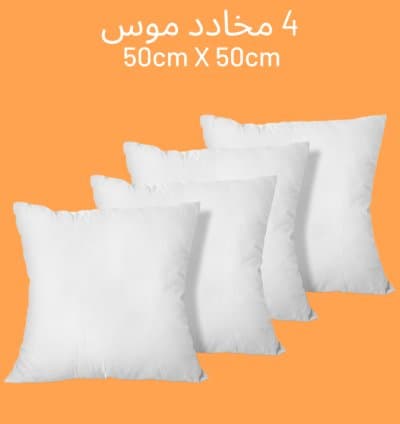 Oreillers En Mousse : 50x50cm