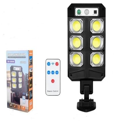 Lampadaire Solaire Extérieur 3 Modes avec Télécommande