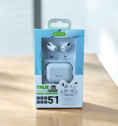 Ecouteurs Sans Fil Bluetooth V5.1 BAVIN-25 oreiller en silicone