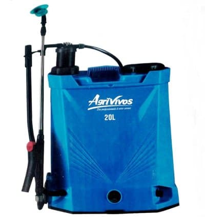Pulvérisateur à dos rechargeable 20 litres 2*1