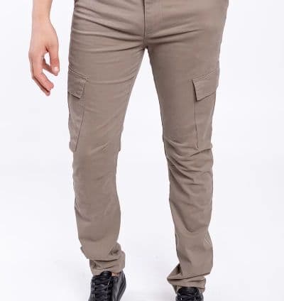 Pantalon Cargo Taupe - EVASION
