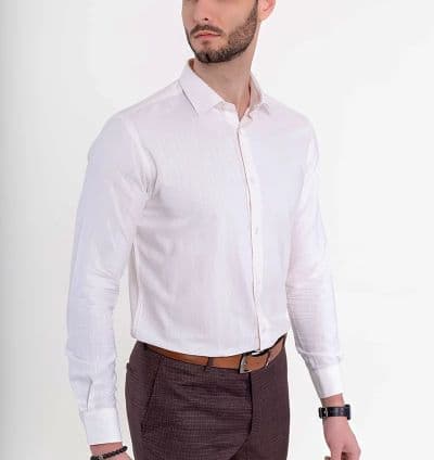 Chemise Crème pour homme - EVASION