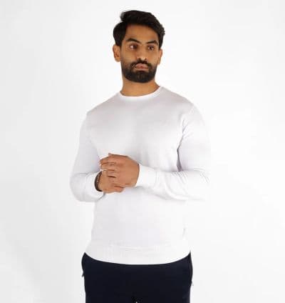 Pull Sport Blanc - EVASION