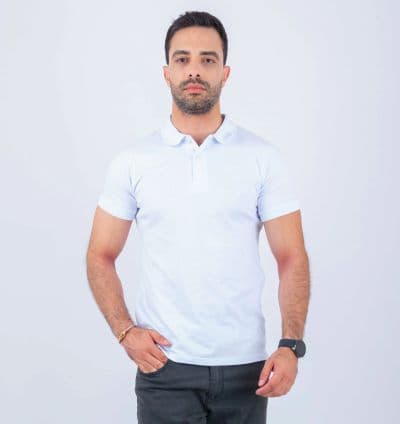 Polo uni Blanc - EVASION