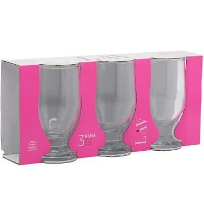 6 verres à jus 215ml