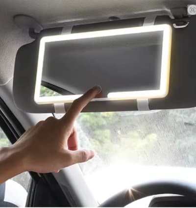 Miroir Pare-Soleil de Voiture LED