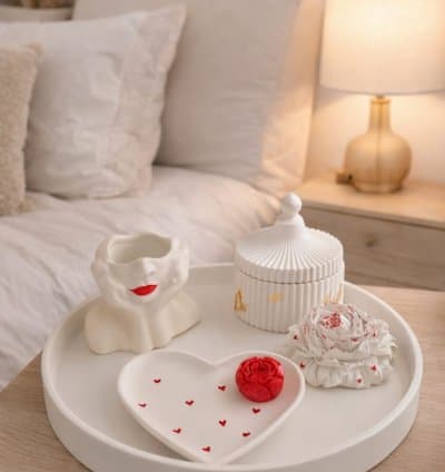 Set décoratif en plâtre