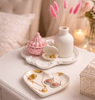 Set décoratif en plâtre