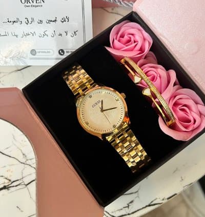 Pack Montre Guess + gourmette
