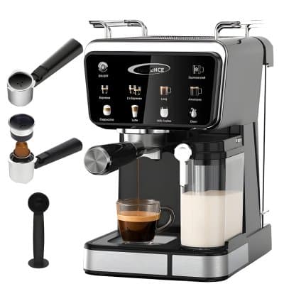 Machine à Café Florence 9-en-1 – 1350 W | 1,5 L | 20 Bars