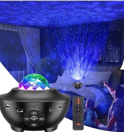 Projecteur LED Ciel Étoilé Projecteur Galaxie 4 en 1