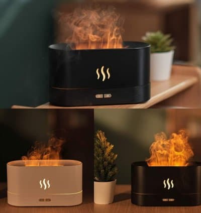 Diffuseur D’arômes avec Effet Flamme 180ml