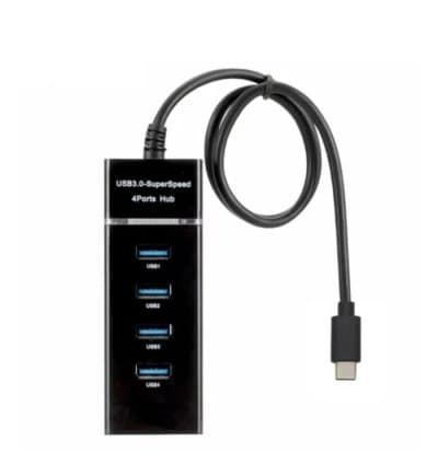 Hub Type C 4 Ports USB 3.0