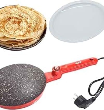 Crêpière Électrique 650W Rouge Raf