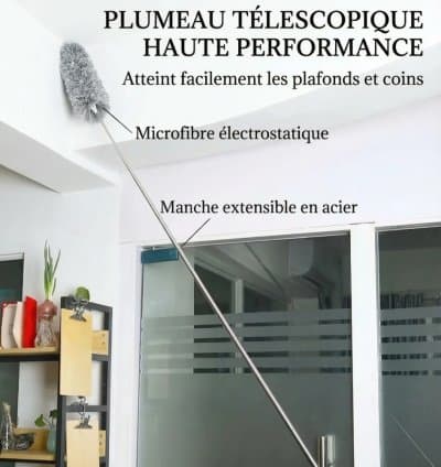 Plumeau télescopique en microfibre Ambyhome