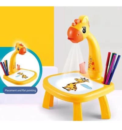 Projecteur de dessin pour enfants en forme de girafe