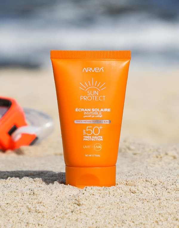 ARVEA Écran Solaire Invisible SPF 50 + Sun Protect