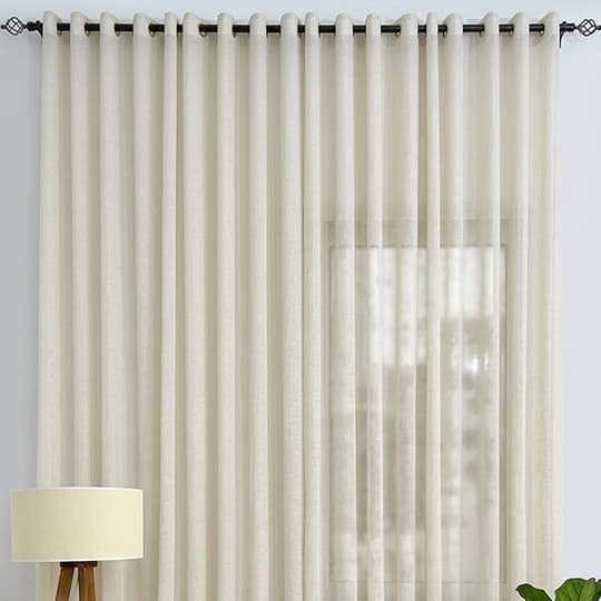 Rideau Lin Beige Vanille