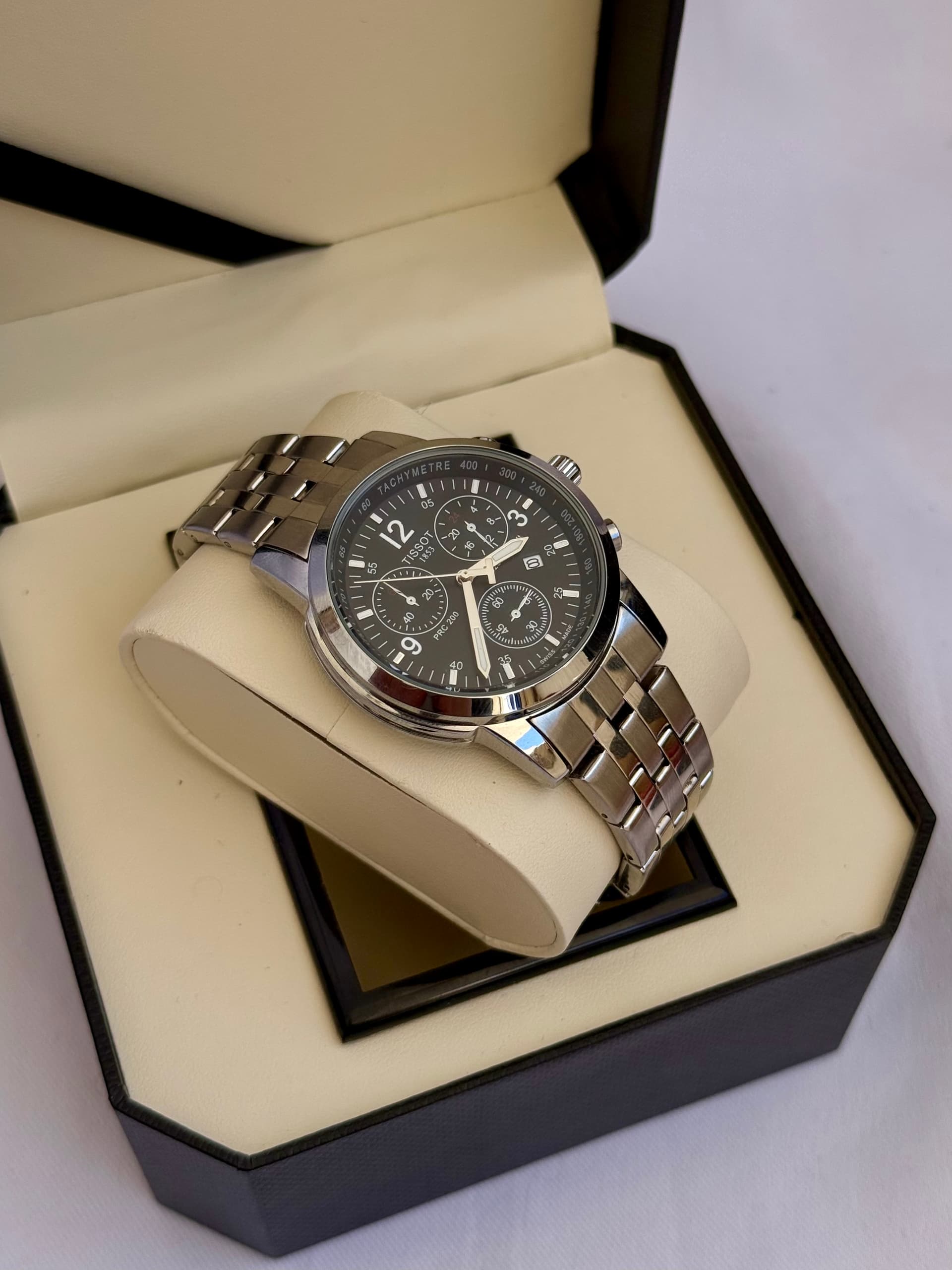 Tissot chronographe prc200 Black