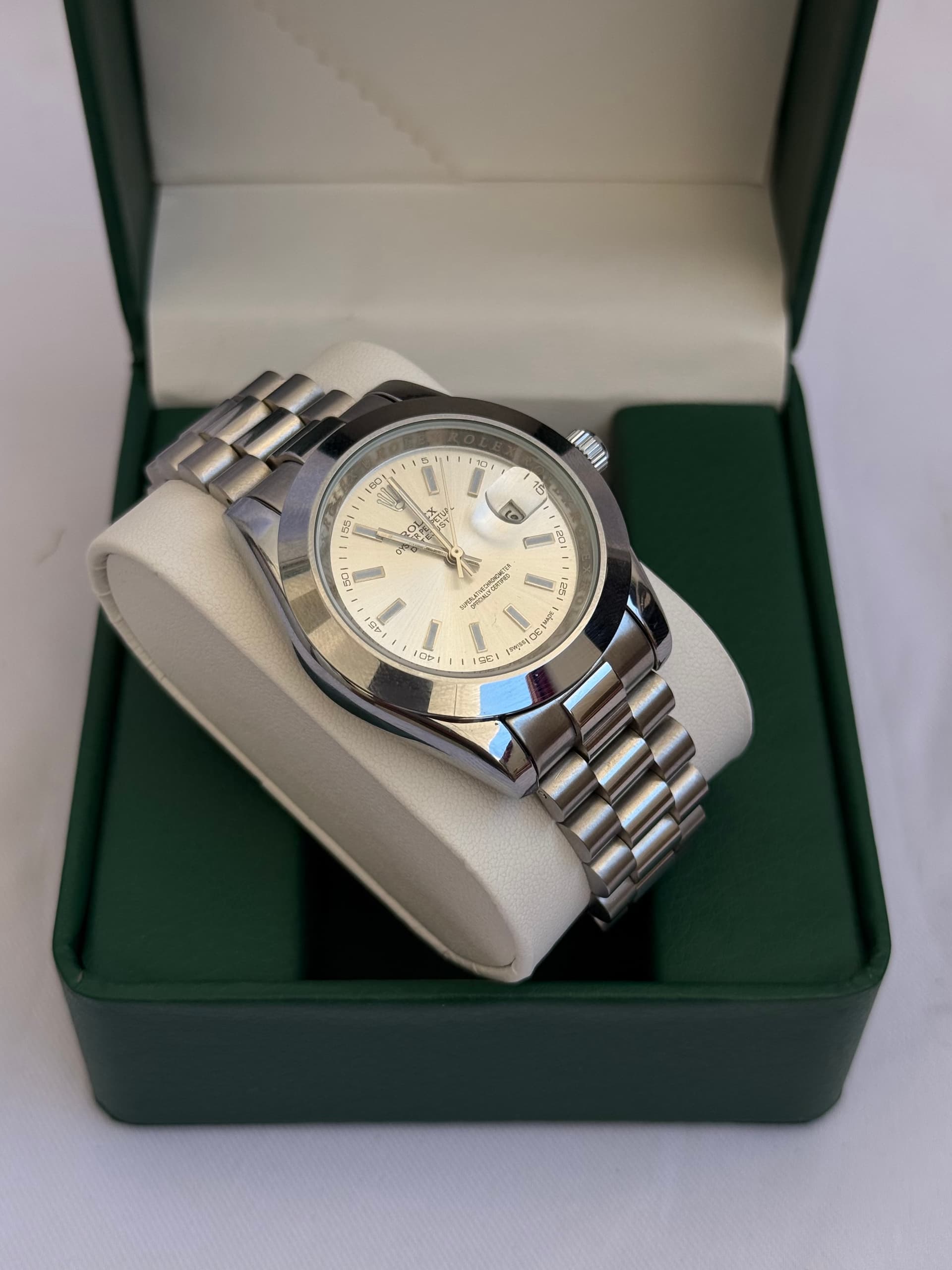 Rolex Oyster Perpetual Silver