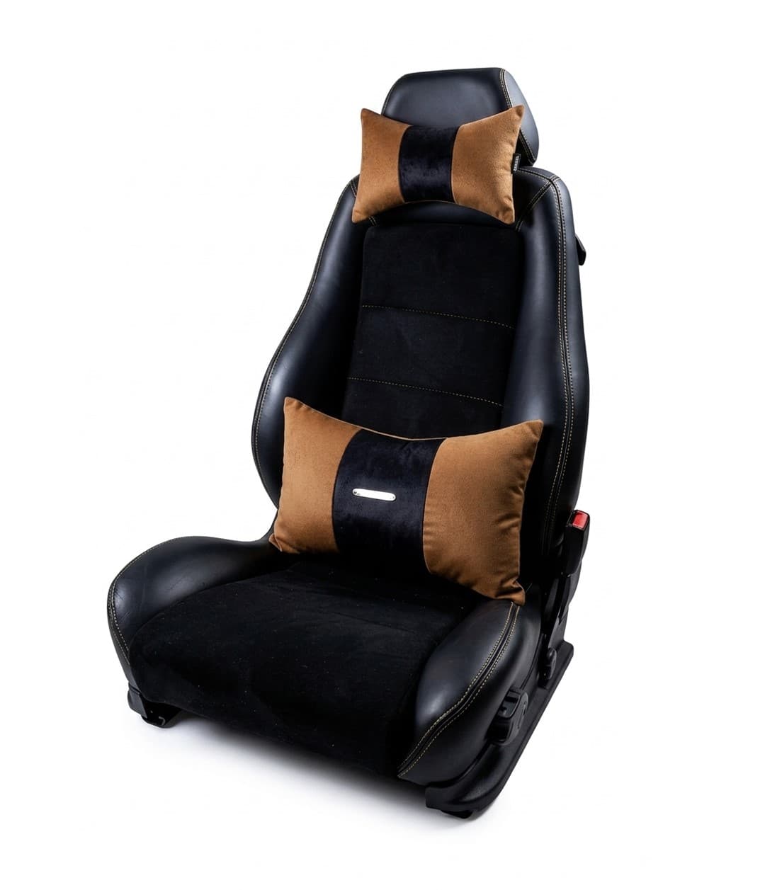 Pack Drive : Repose Tête + Coussin de Dos en Camel