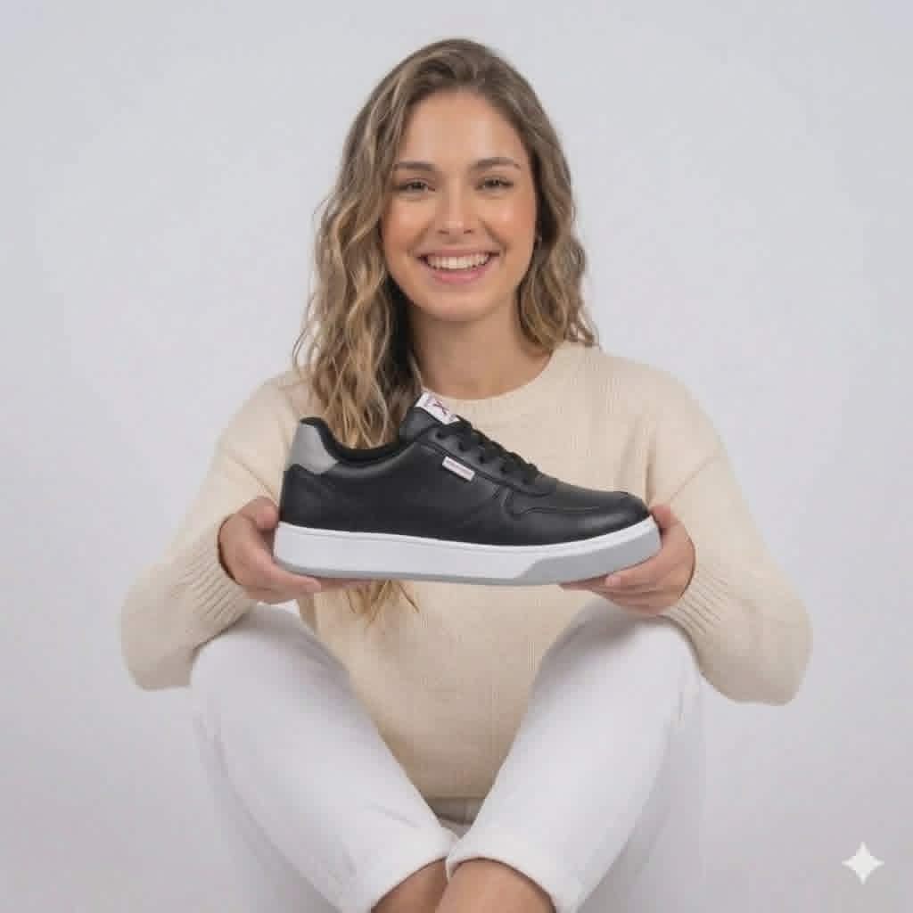 Baskets Noir B82