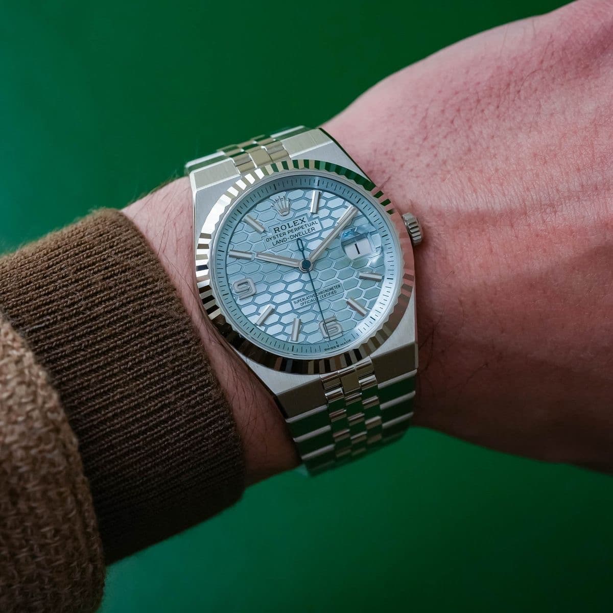 Rolex Land Dweller Blue Ice 🩵⚡️
