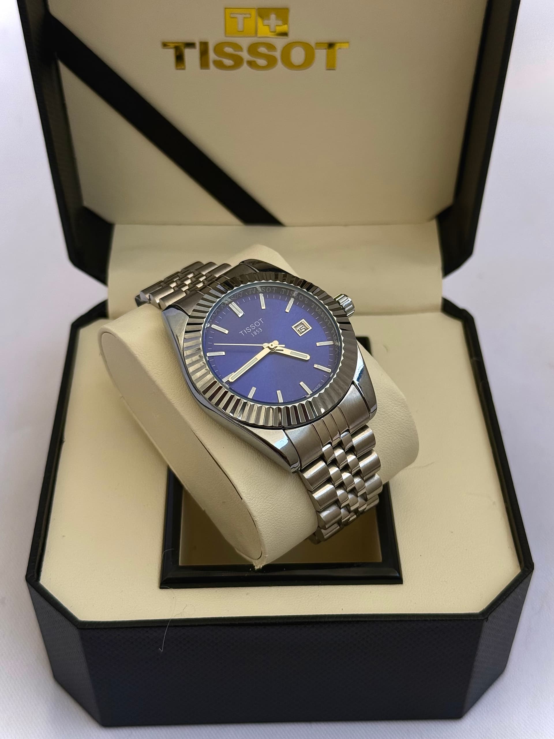 Tissot Date just blue