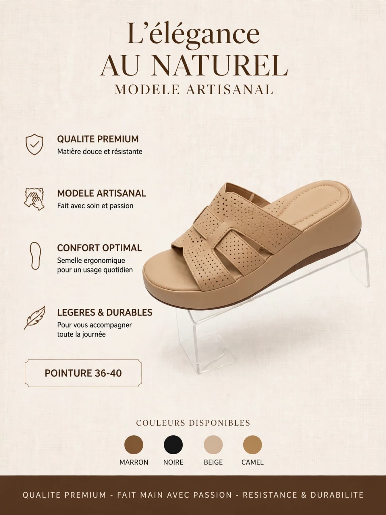 Sabot orthopédique