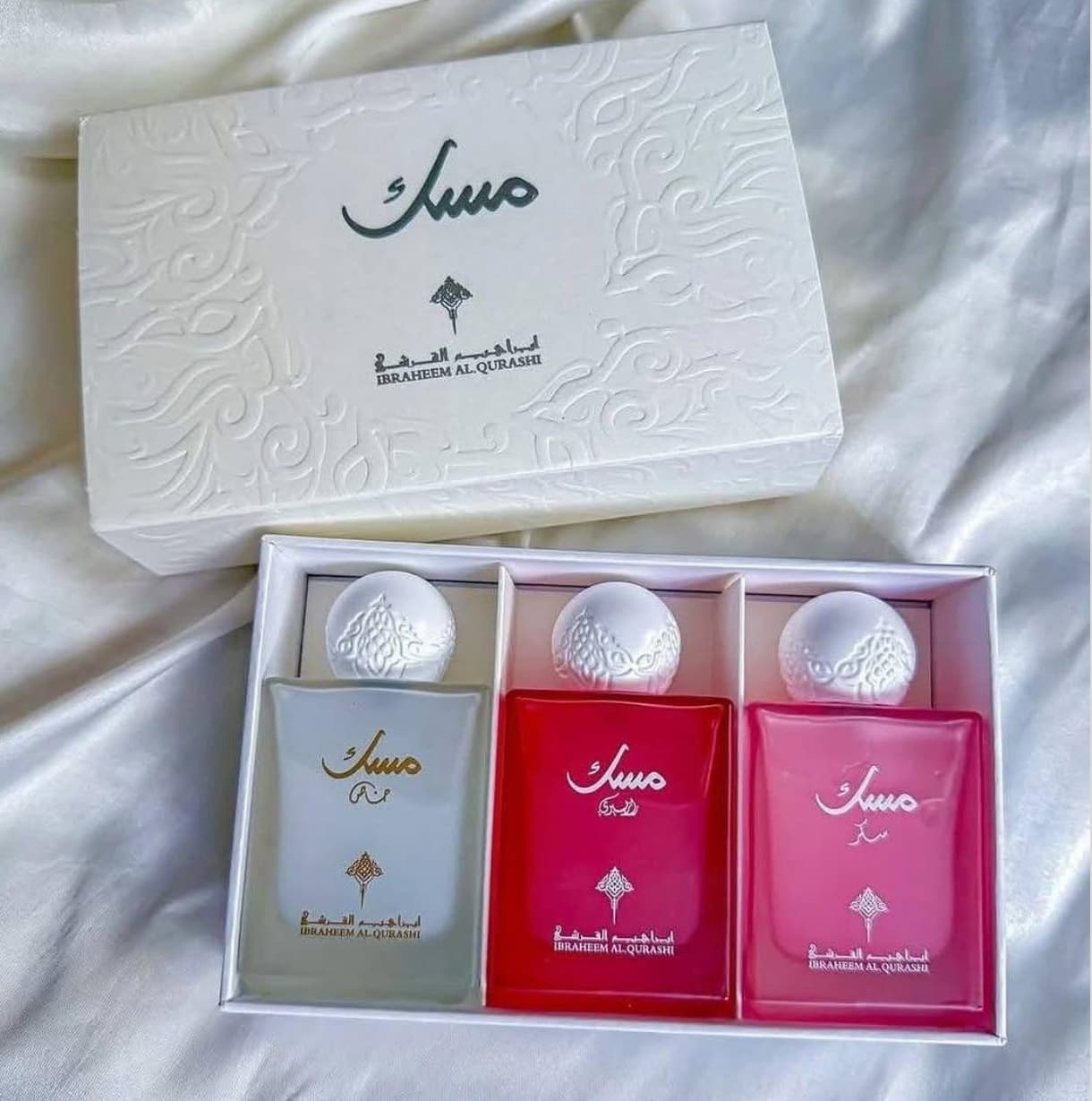 IBRAQ Musk Coffret Sukkar Raspberry Khas
