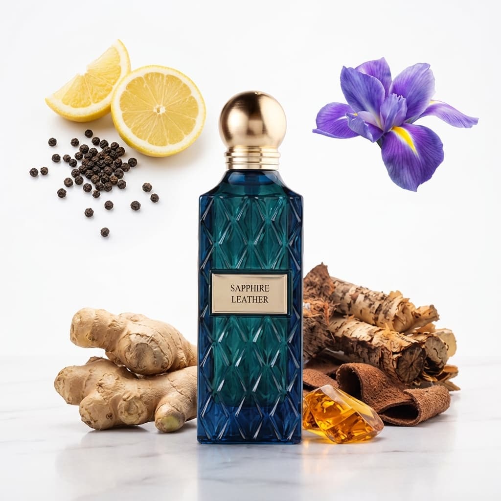 IBRAQ Sapphire Leather