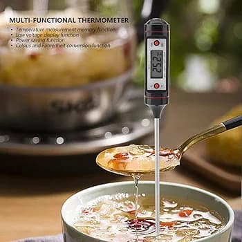 THERMOMETRE DE CUISSON DIGITAL A SONDE -50 A +200°C