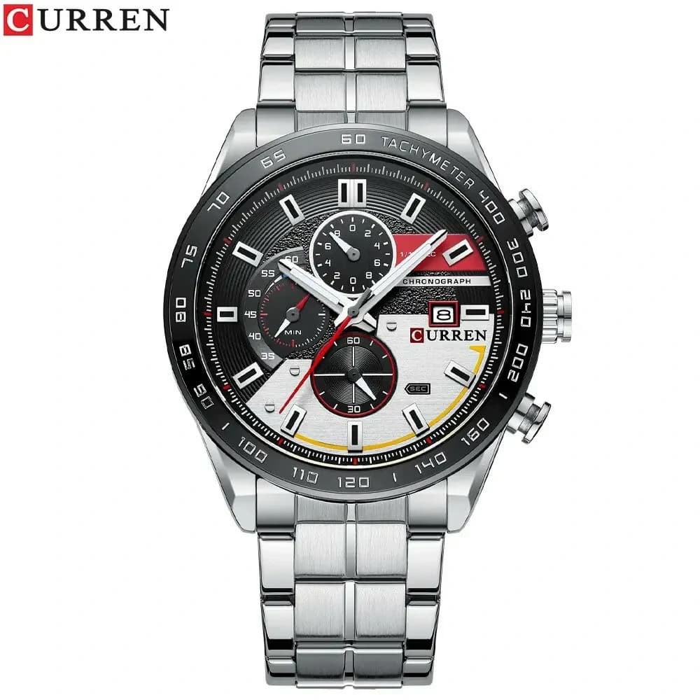 Montre pour Homme Curren 8410 Argent
