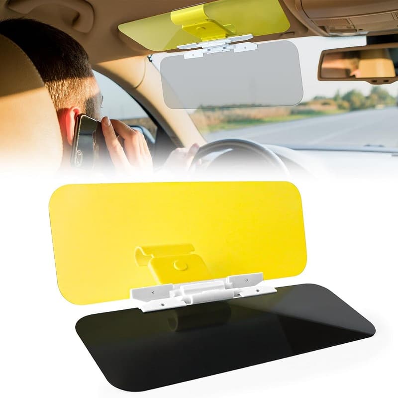 ,Pare Soleil Conducteur Anti éblouissement anti rayons UV pour Brise Avant
