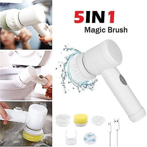 magic brush Brosse de nettoyage électrique sans fil 5IN1