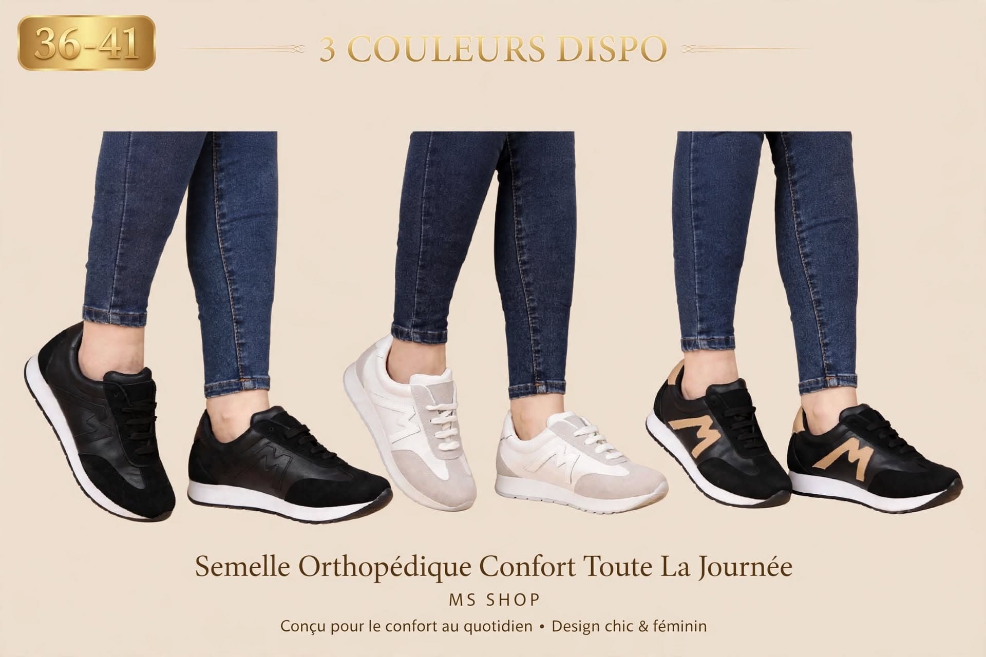 Basket femme M