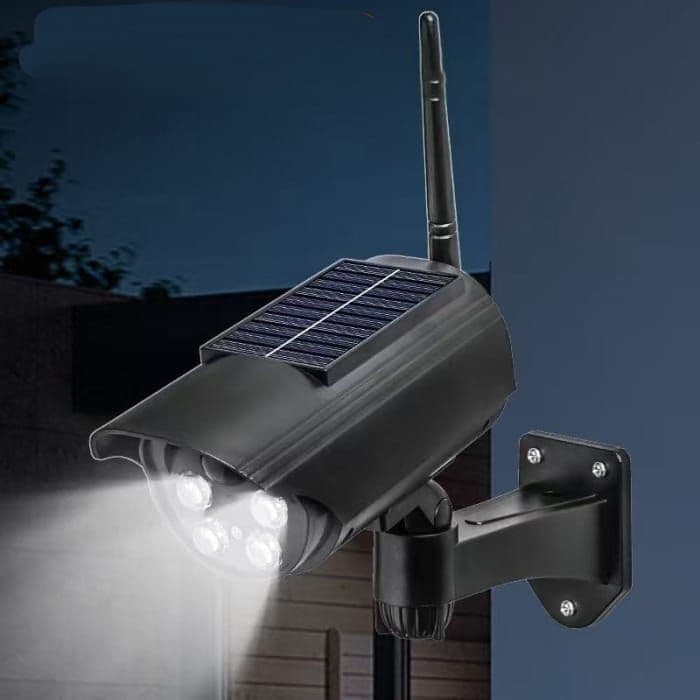 Lampe Solaire Intelligente en forme de camera avec Détecteur de Mouvement