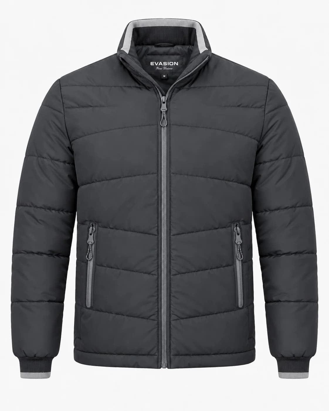 Blouson Noir homme imperméable ref 005-047